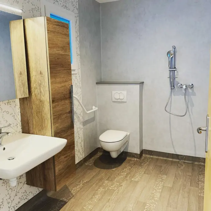 salle de bain pvc